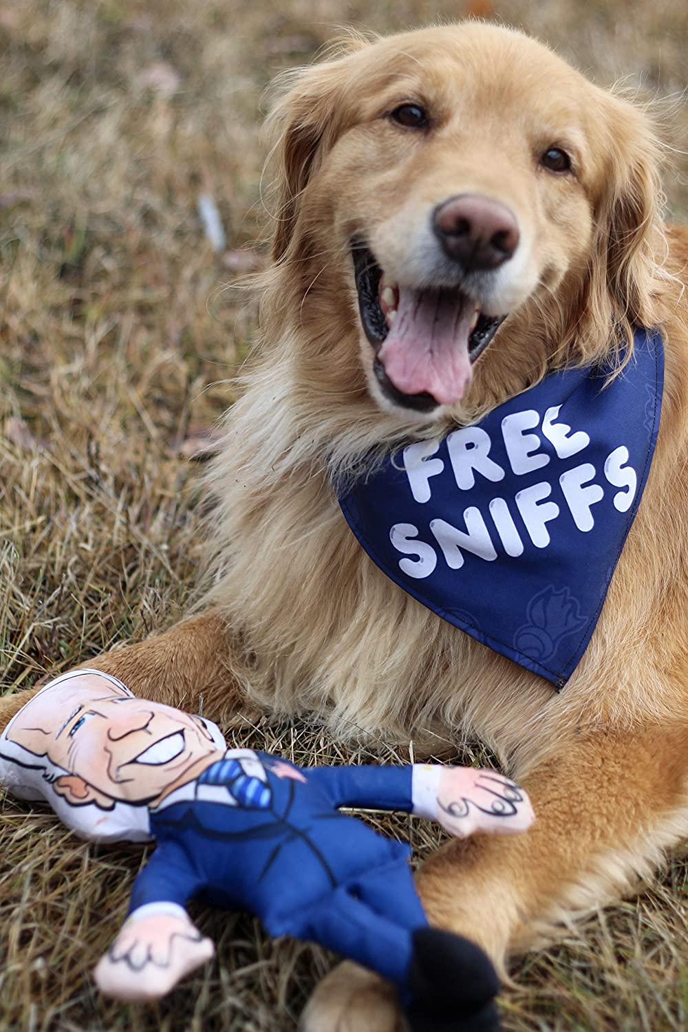 Bite-A-Biden Dog Toy - Political Satire